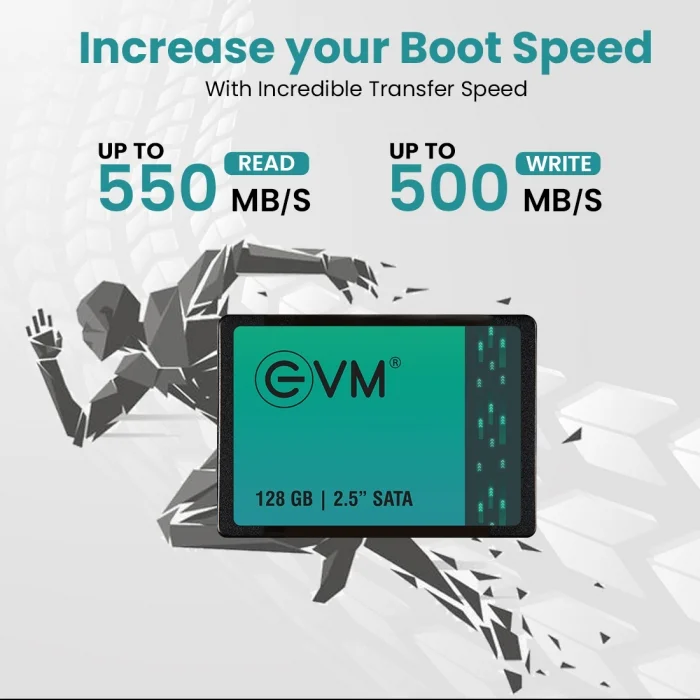 EVM Internal SSD 128GB SATA view 3