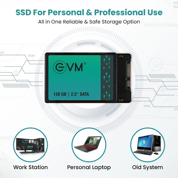 EVM Internal SSD 128GB SATA view 5