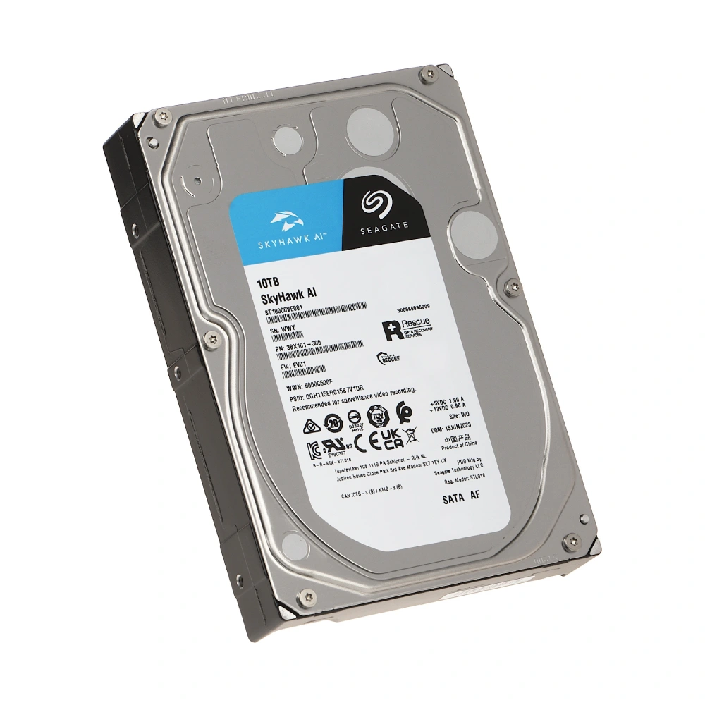Seagate Surveillance Hard Disk Skyhawk 10TB SATA 3.5 Inch
