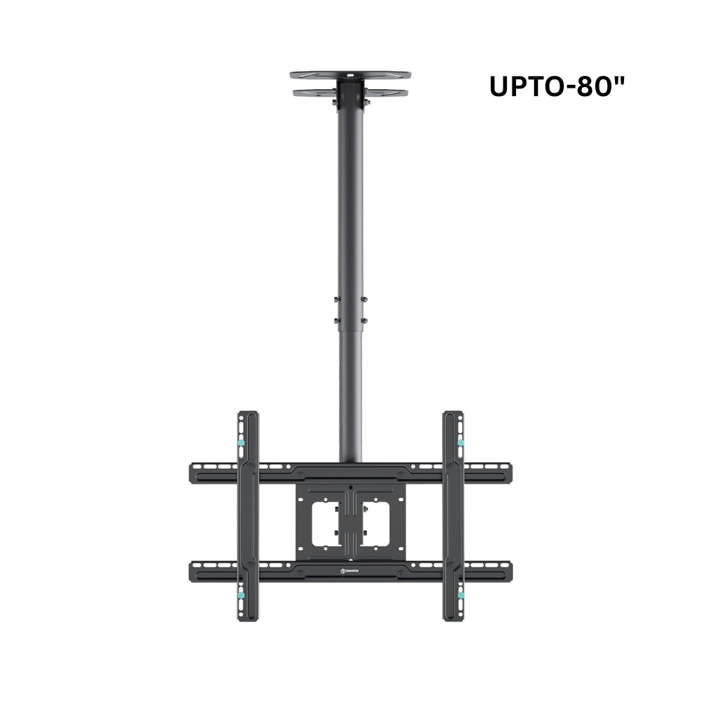 LED Ceiling Mount Stand 32″ to 80″ | Moveable and Adjustable view 2