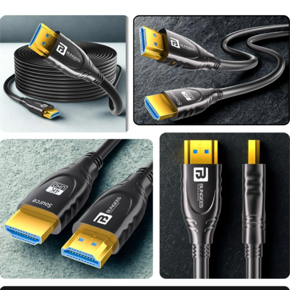 Bungees Optical Fiber HDMI Cable 8K 60Hz with Ethernet 35m (BN-HD8K135)