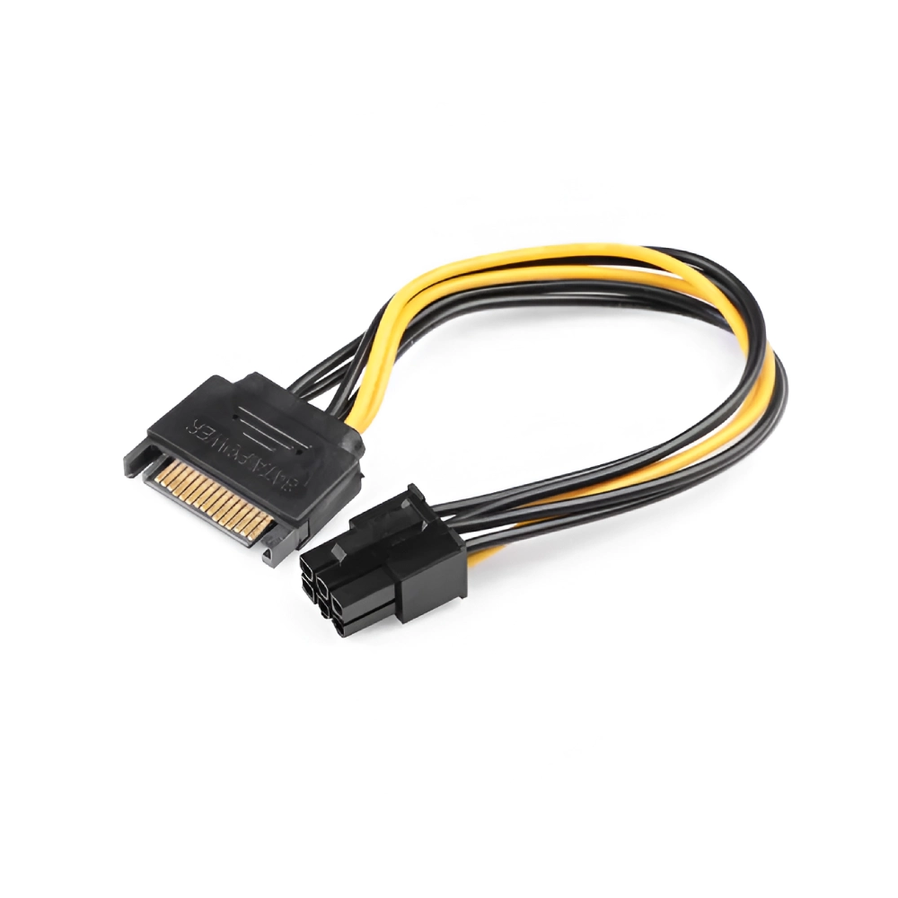 Sata Power cable 6 Pin (Male To Female)