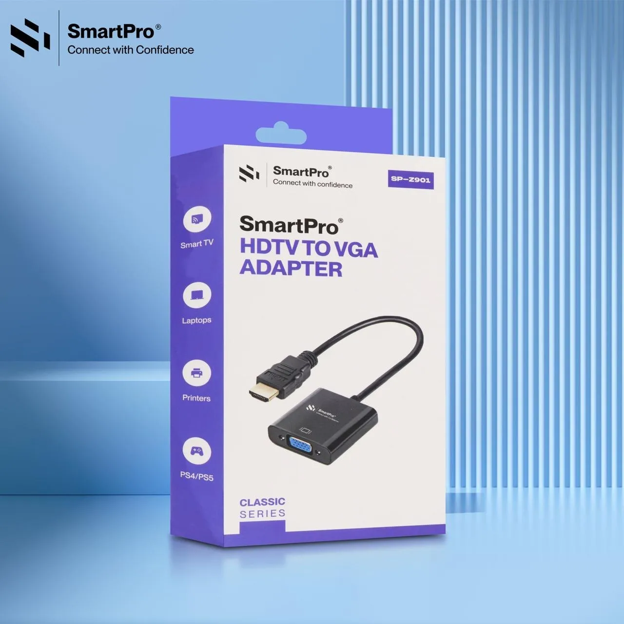 Smart-Pro HDMI To VGA Converter (SP-Z901)