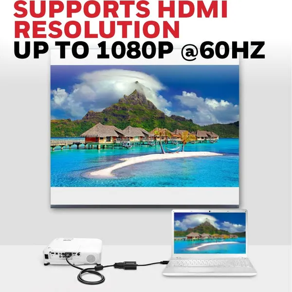 Honeywell HDMI To VGA Converter (Male To Female) (Open Box) view 2
