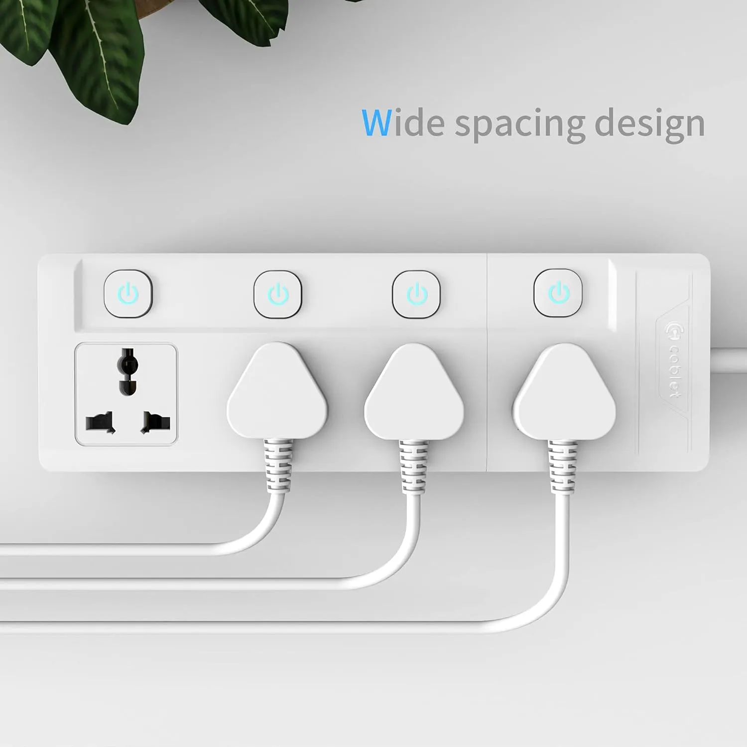 Cablet Spike 4 Socket 4 Switch 1.8m view 4